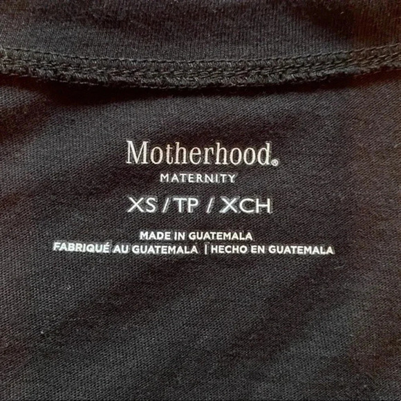 Motherhood Maternity, Fall October Pumpkin Announcement T-Shirt, Black - Picture 4 of 4